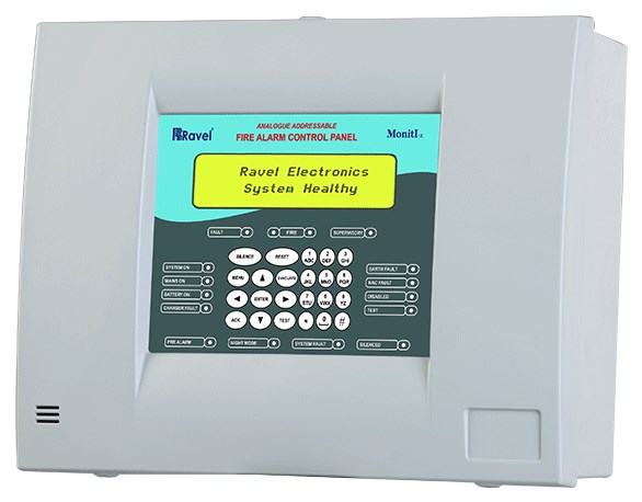 Single Loop Analogue Addressable Fire Alarm Panel Moniti NX